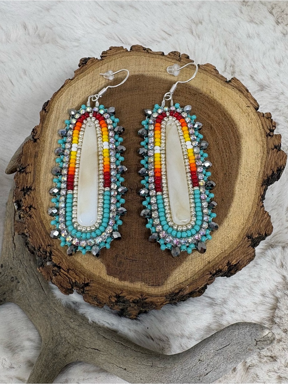 Beaded Earrings Handmade